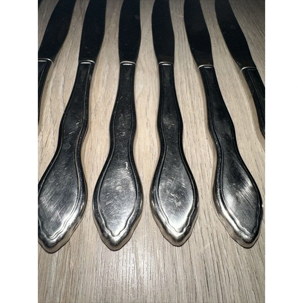7 PCs‎ Oneida Stainless Flatware Twilight Dinner Knives